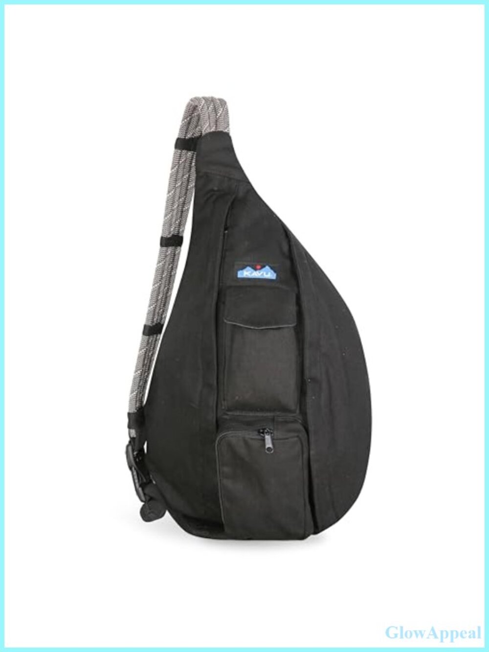 KAVU Canvas Crossbody Sling Bag Rope Strap Travel Hands-Free